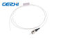 ST UPC SM SX Fiber Optic Pigtail Single Mode Simplex White Cable for FTTB